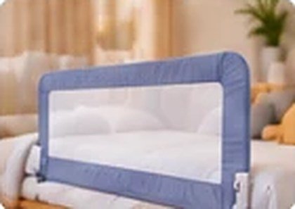 Grade de proteção lateral em cama infantil